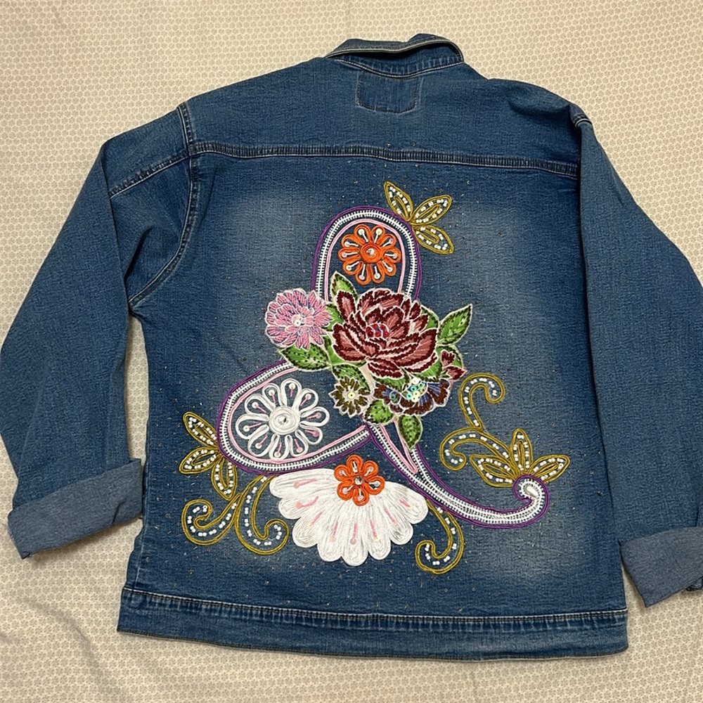 Sassy Thai Women’s embroidered Denim jacket